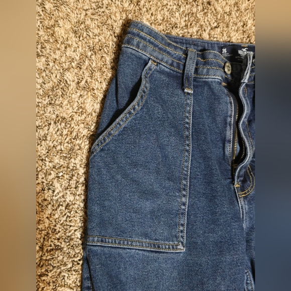 Hollister Blue Flare & Wide Leg Jeans - Picture 3 of 6